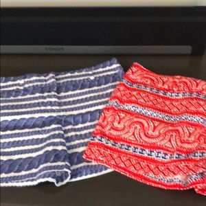 Vineyard Vines Shorts 2 pairs Size 8